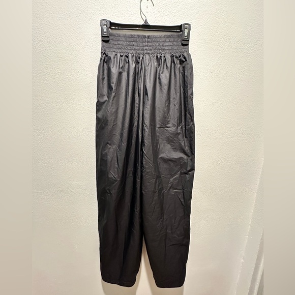 Adidas Originals Rare Multi Logo Moto Track Pants Black A/S Oversized Fit - Picture 5 of 5